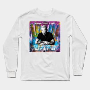 "Enjoy The Ride" Anthony Bourdain Long Sleeve T-Shirt